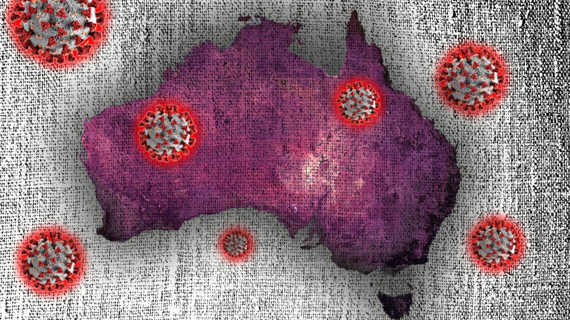 It may not be making the news anymore but Australians are still living with and dying due to COVID-19. Illustration by Michael Joiner, 360info