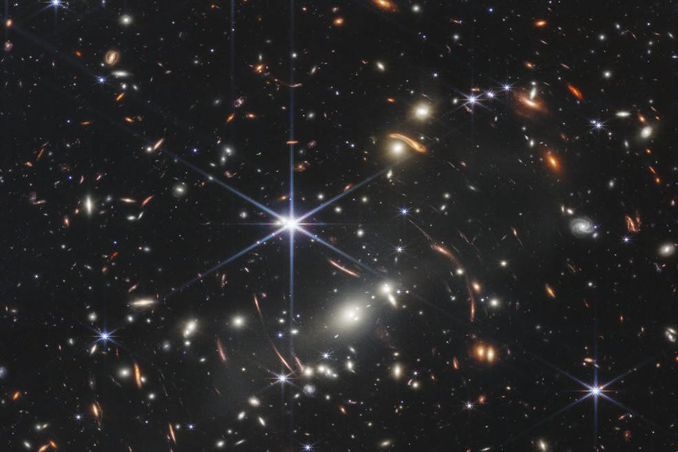 This image provided by NASA on Monday, July 11, 2022, shows galaxy cluster SMACS 0723, captured by the James Webb Space Telescope. AP/RSS Photo