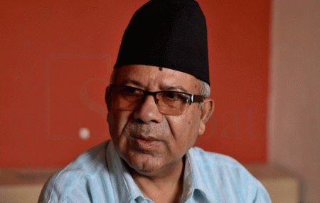 माधव नेपाल। फाइल