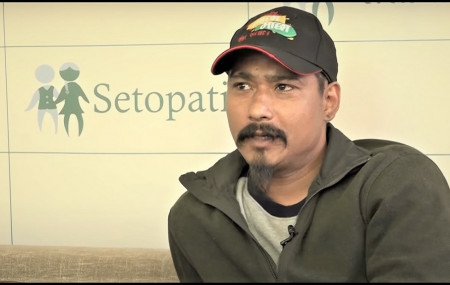 अभिनेता सौगात मल्ल। –फाइल तस्बिर