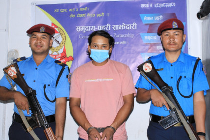 तस्बिर: नेपाल प्रहरी।