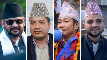 (From L) Shah, Basnet, Sampang and Bhusal
