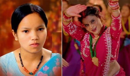 -गायिका विष्णु माझी र मोडल ललिता पौडेल