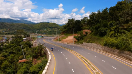 मुग्लिन-पोखरा सडक। फाइल तस्बिर।