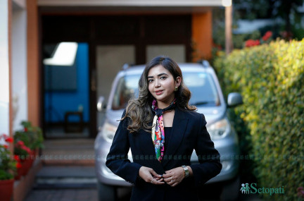 प्रियना आचार्य। तस्बिर- नवीनबाबु गुरूङ/सेतोपाटी