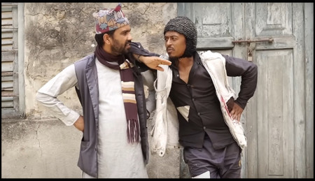 -'हल्का रमाइलो' सिरियलको एक दृश्यमा राजु र बल्छी