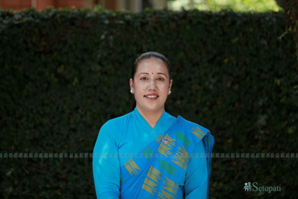 अध्यक्ष रीता थापा मगर। –फाइल तस्बिर