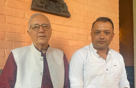 File Photo of Koirala (l) and Thapa