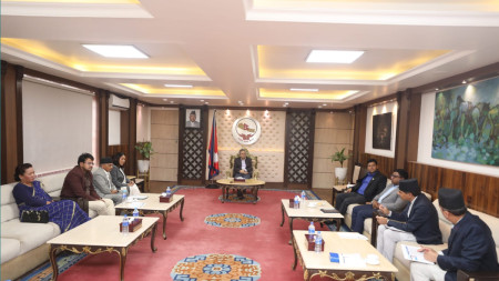 Photo: Speaker Devraj Ghimire's Secretariat