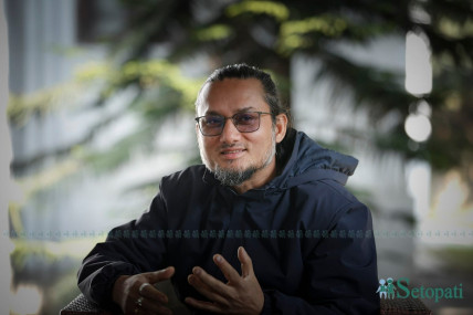 निर्देशक सुदीप भूपाल सिंह।  -तस्बिर: नवीनबाबु गुरूङ/सेतोपाटी