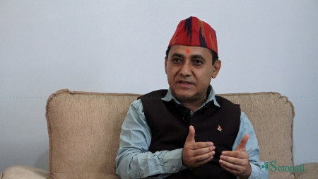 महामन्त्री विश्वप्रकाश शर्मा। फाइल तस्बिर।