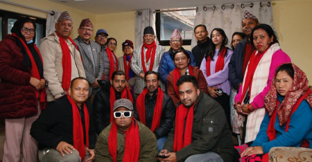 तस्बिरः प्रचण्डको सचिवालय।