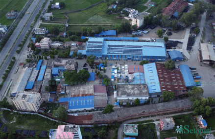 भैरहवास्थित पञ्चकन्या ग्रुपका उद्योगहरू। तस्बिर: नवीनबाबु गुरूङ/सेतोपाटी