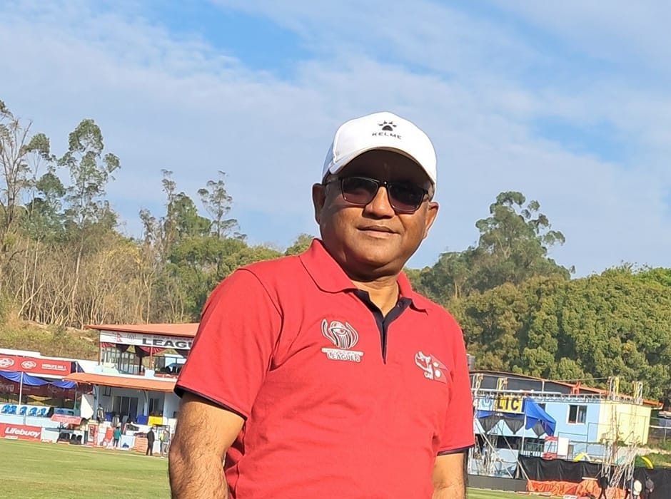 लुम्बिनी प्रदेश क्रिकेट संघका अध्यक्ष सञ्जय गुरुङ।