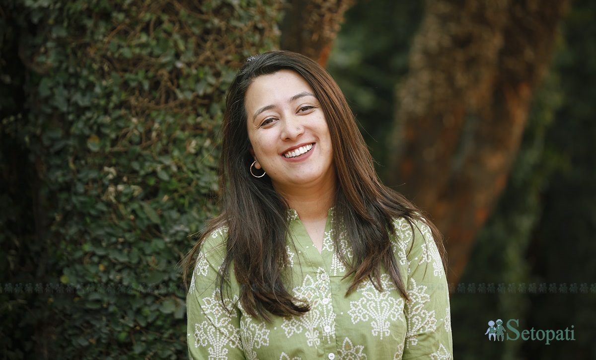 आकांक्षा कार्की। तस्बिरः नवीनबाबु गुरूङ/सेतोपाटी