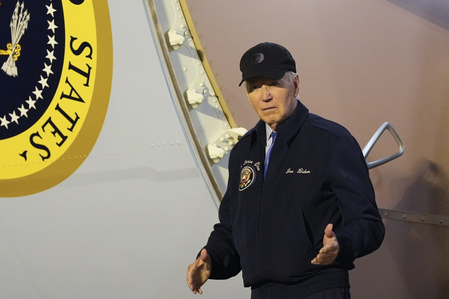 US President Joe Biden walks to his car after stepping off of Air Force One at Dover Air Force Base in Delaware, Wednesday, July 17, 2024. AP/RSS Photo