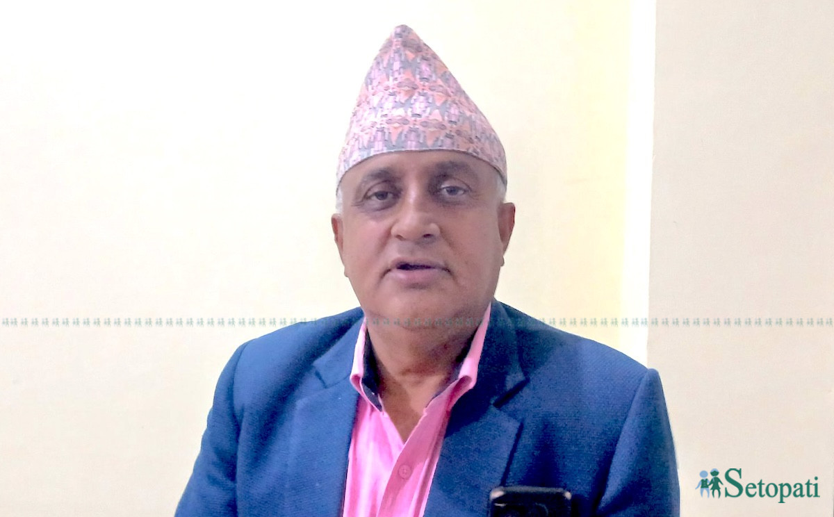 विनोद ढकाल। तस्बिरः राजु अधिकारी/सेतोपाटी