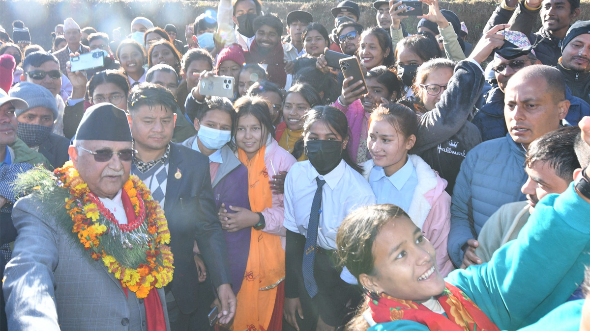 Photo: KP Oli's Secretariat