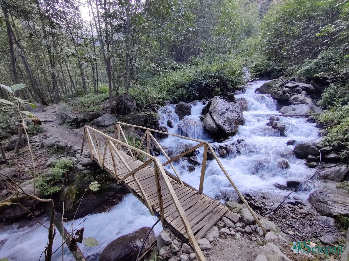 बेरिङ खोला। तस्बिर: सेतोपाटी