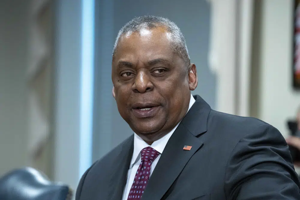 File photo of US Secretary of Defense Lloyd Austin