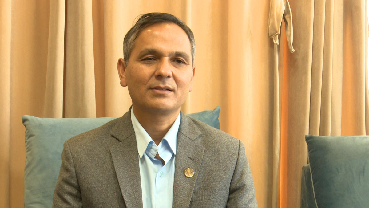 Home Minister Om Prakash Aryal