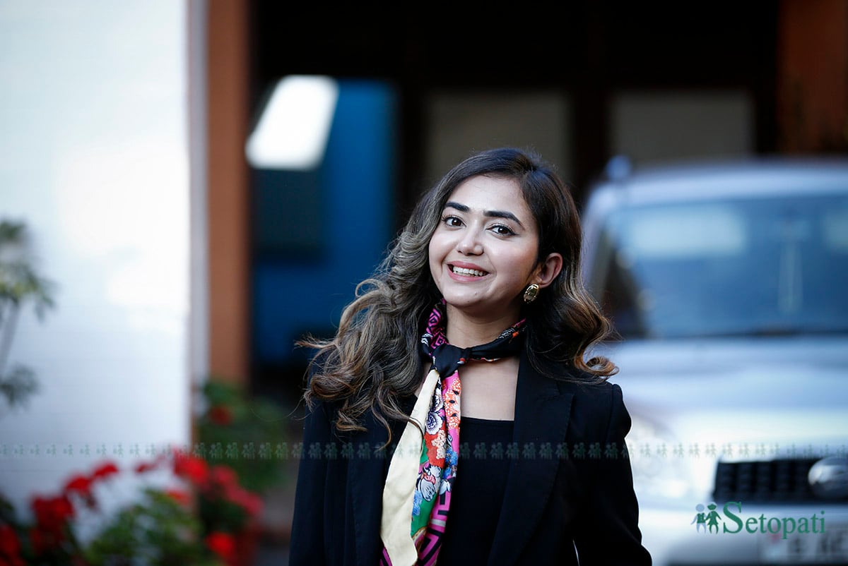 प्रियना आचार्य। तस्बिर- नवीनबाबु गुरूङ/सेतोपाटी