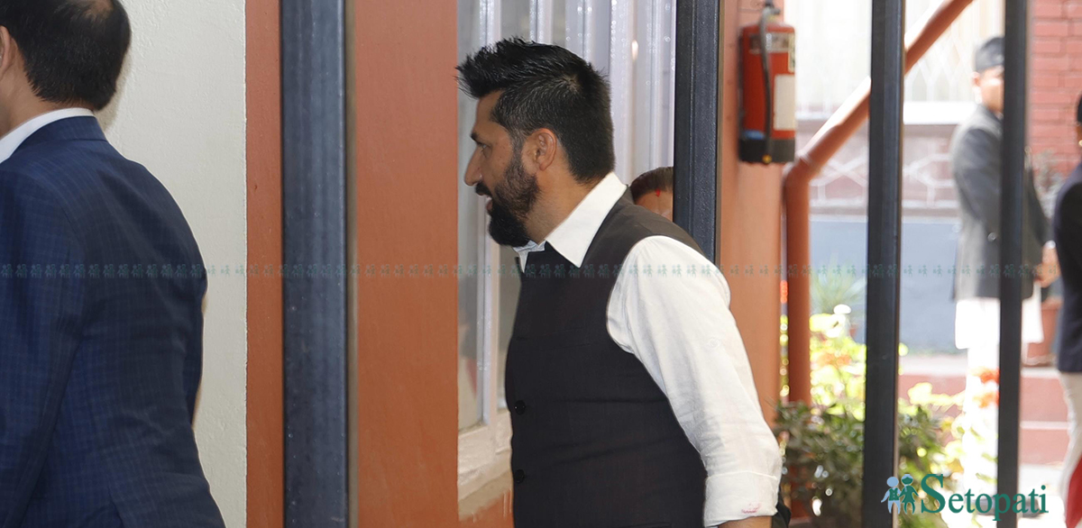 FILE - Rabi Lamichhane