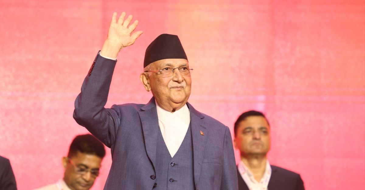 तस्बिरः प्रधानमन्त्री ओलीको सचिवालय।