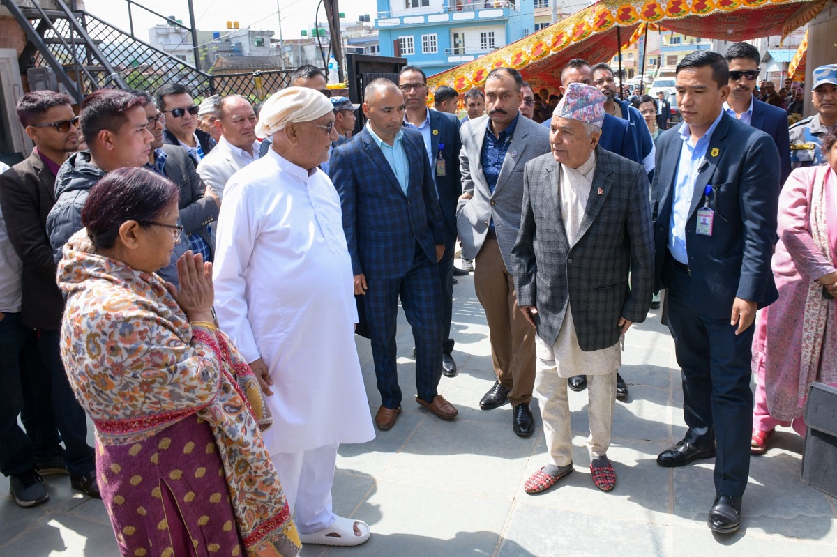 तस्बिर: अध्यक्ष ओलीको सचिवालय