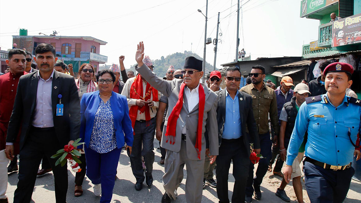 तस्बिर: अध्यक्ष प्रचण्डको सचिवालय।