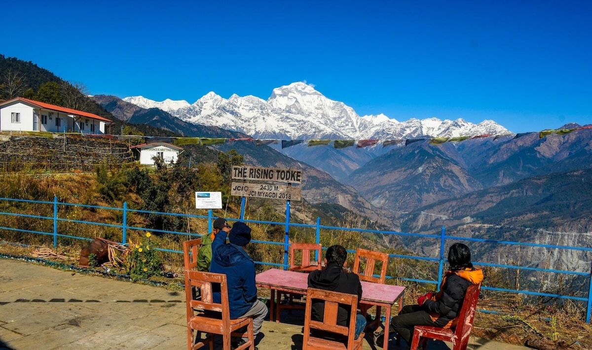 धौलागिरि हिमाल। तस्बिरः हरिकृष्ण गौतम