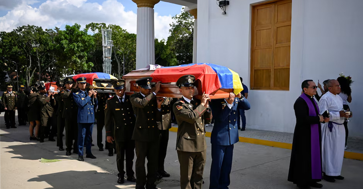 अमेरिकी हमलामा मारिएकाहरूलाई अन्त्येष्टिका लागि लगिँदै। तस्बिरः रोयटर्स।