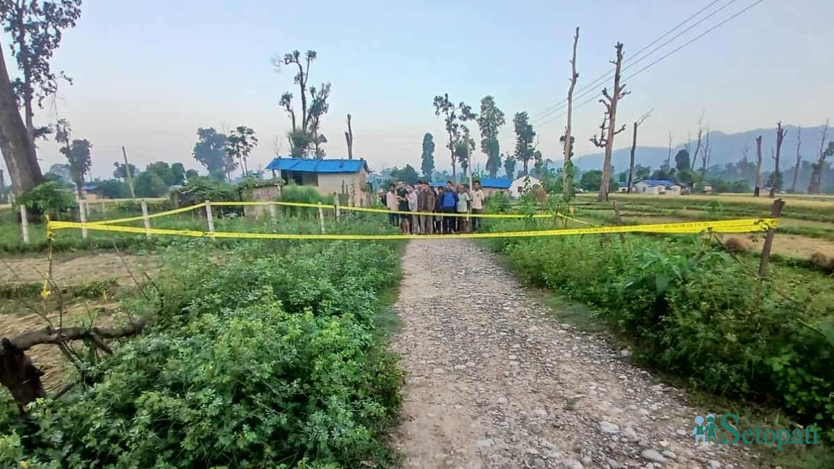 घटनास्थल।