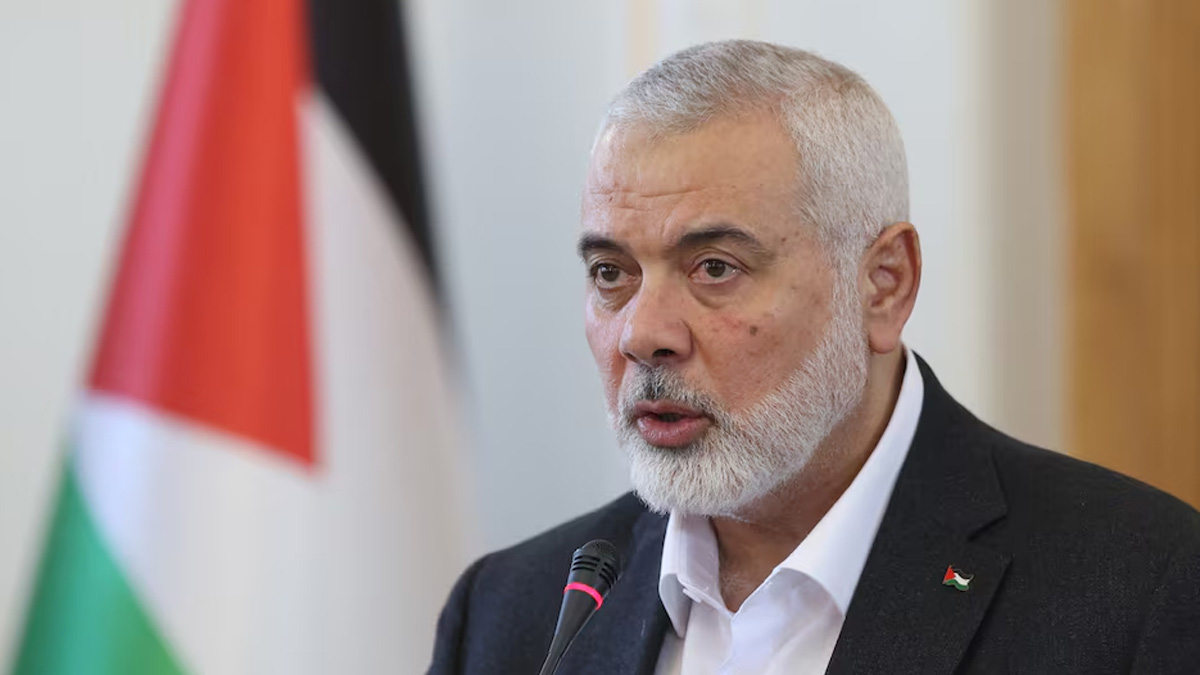 हमास नेता इस्माइल हानियाह। तस्बिरः रोयटर्स