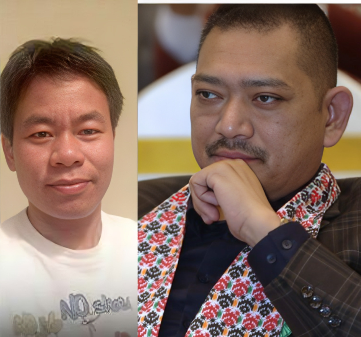 ज्ञानबहादुर बम्जन र जिबी राई।