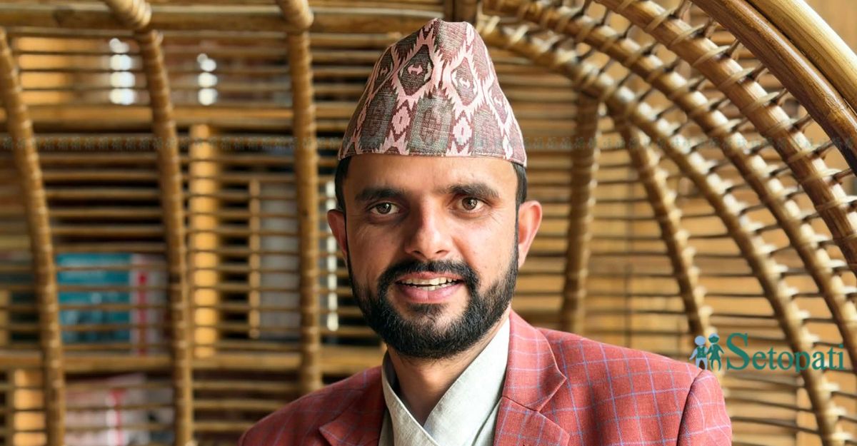 झविलाल डुम्रे। तस्बिर : मनोज सत्याल/सेतोपाटी