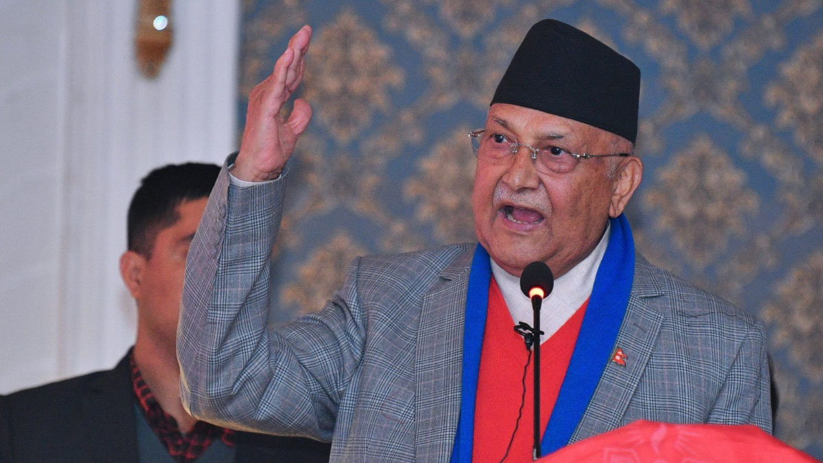 तस्बिर: अध्यक्ष ओलीको सचिवालय।