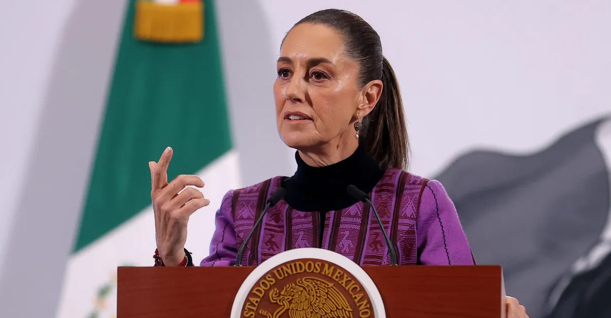 राष्ट्रपति क्लाउडिया शेइनबाम। फाइल तस्बिर।