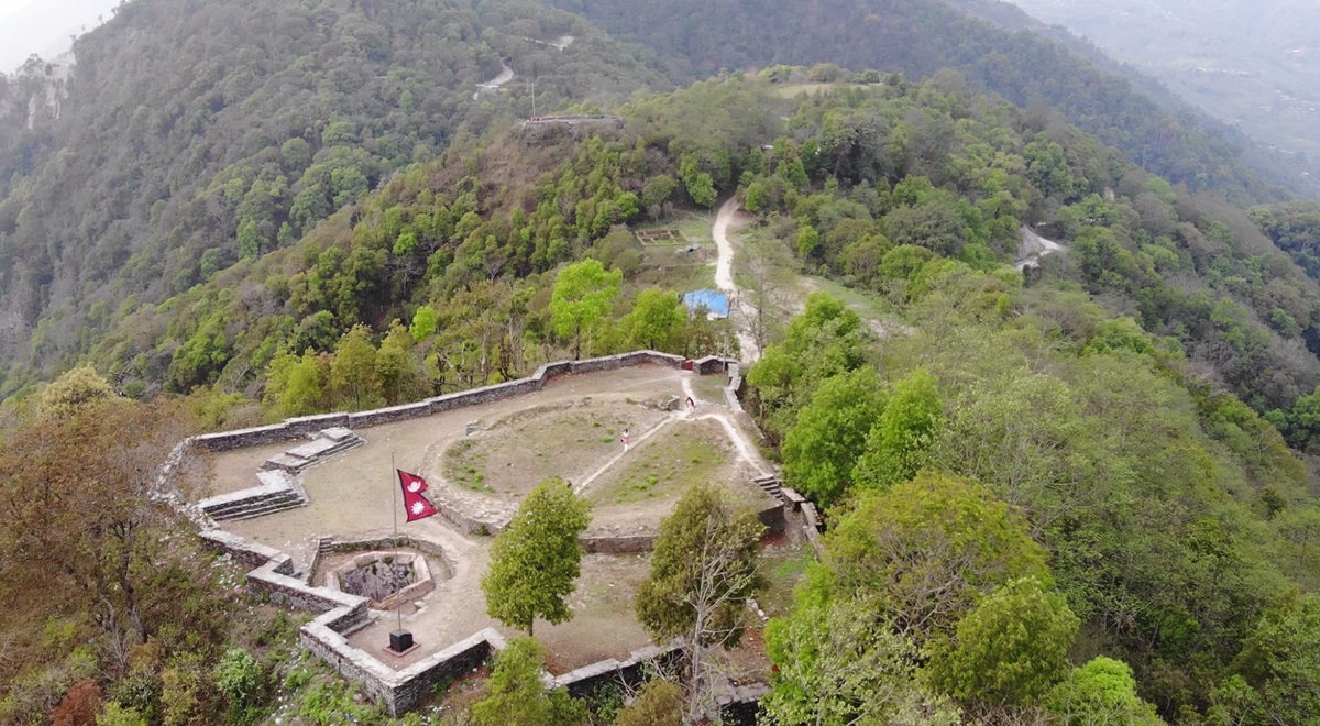 गोर्खाली र ब्रिटिसबीच सन् १७६७ मा पहिलो लडाइँ भएको सिन्धुली। तस्बिर स्रोत: स्टोरी साइकल