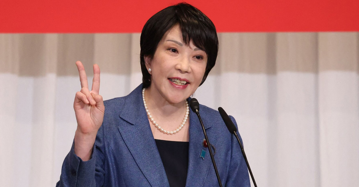 प्रधानमन्त्री ताकाइची। तस्बिरः न्युयोर्क टाइम्स।