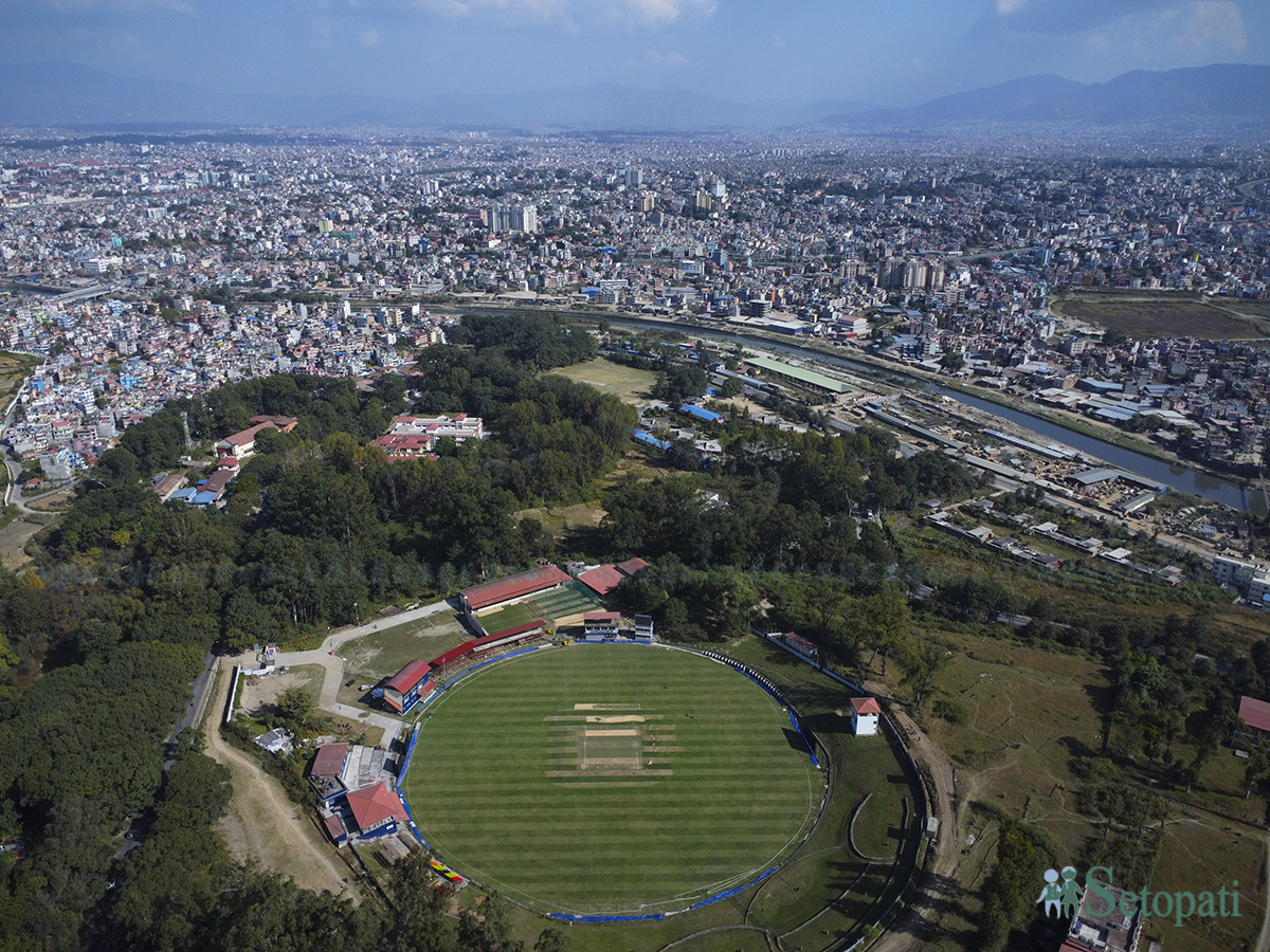त्रिवि मैदान। फाइल तस्बिर।