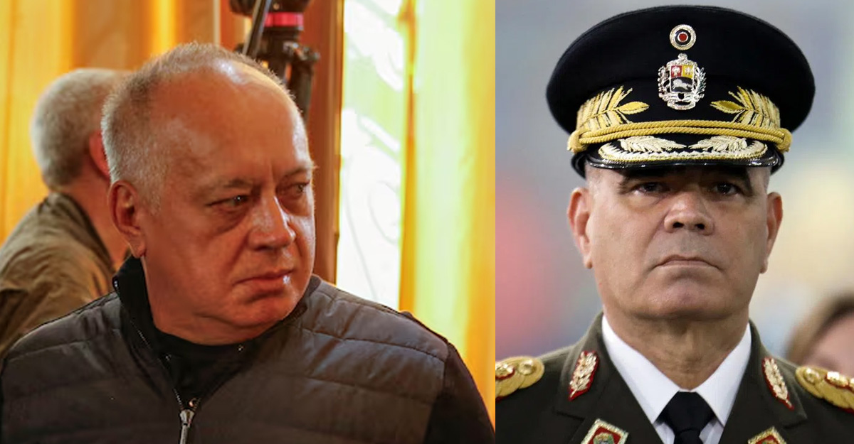 भेनेजुएलाका गृह र रक्षामन्त्री।